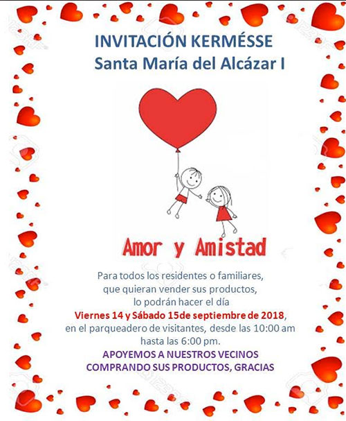 Kermesse Amor y Amistad