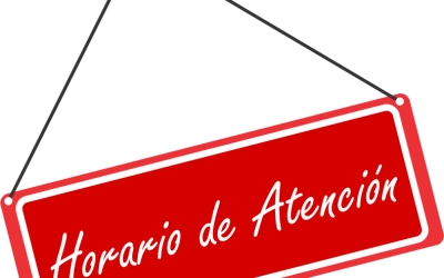 Horarios de Administración