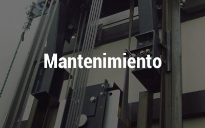 Mantenimiento Ascensores Septiembre