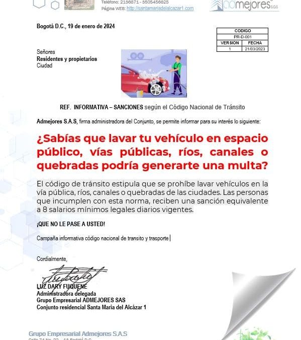 Lavado de autos en vía pública